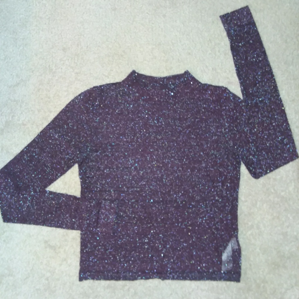 Forever21 Shimmer Dressy Top